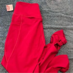 FP Movement by Free People Red Leggings